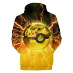 sweat pikachu pokeball