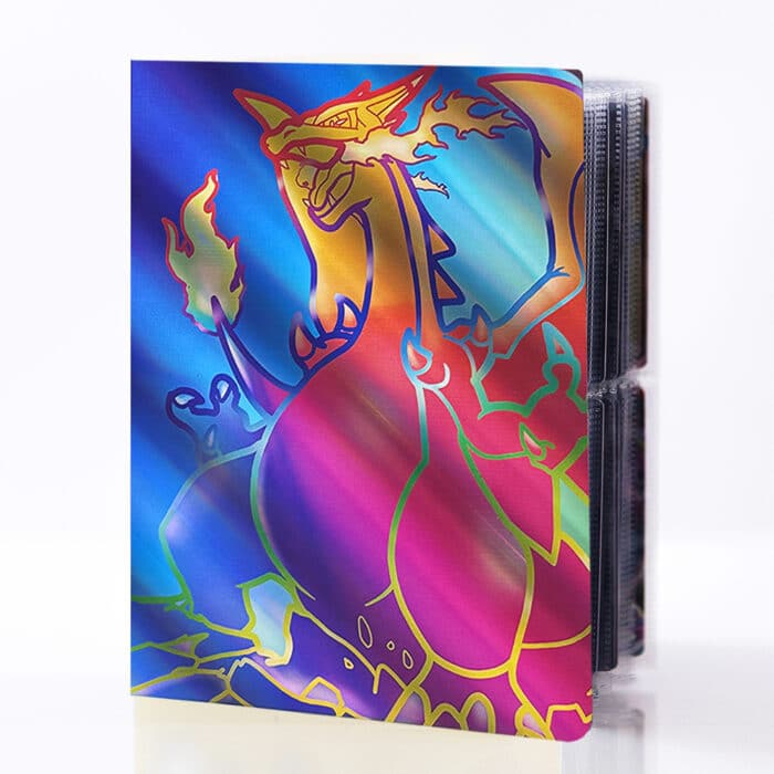 Classeur Carte Pokemon Dracaufeu Gigamax Rainbow (240 cartes)
