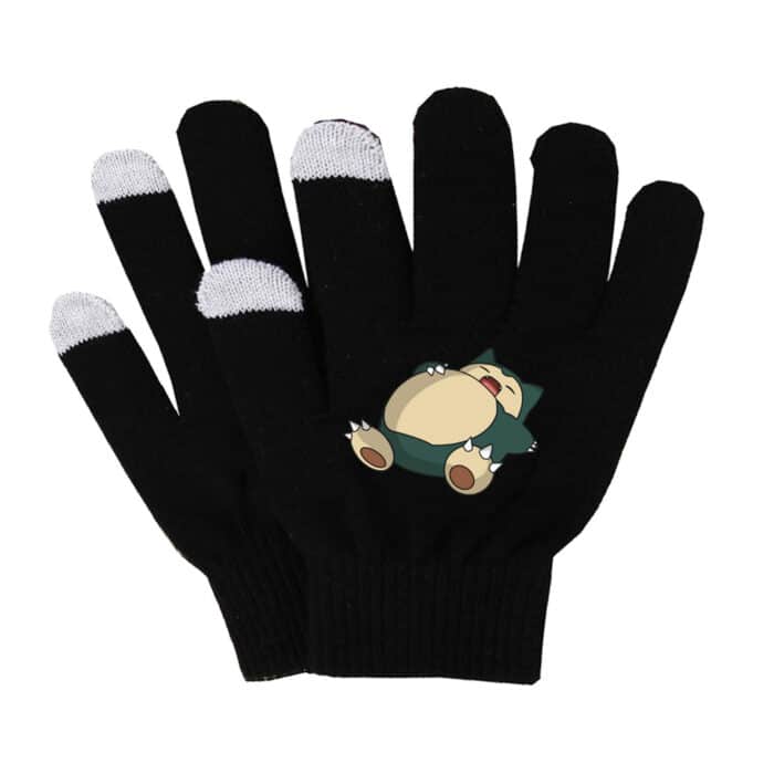 Gants d'Hiver Pokemon Pikachu Ronflex