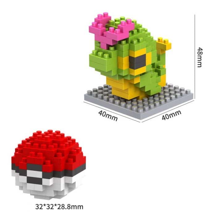 Lego Pokemon Chenipan Pokeball