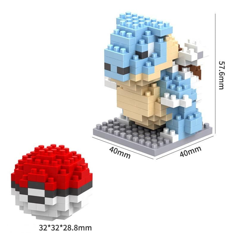 Lego Pokemon Tortank et Pokeball