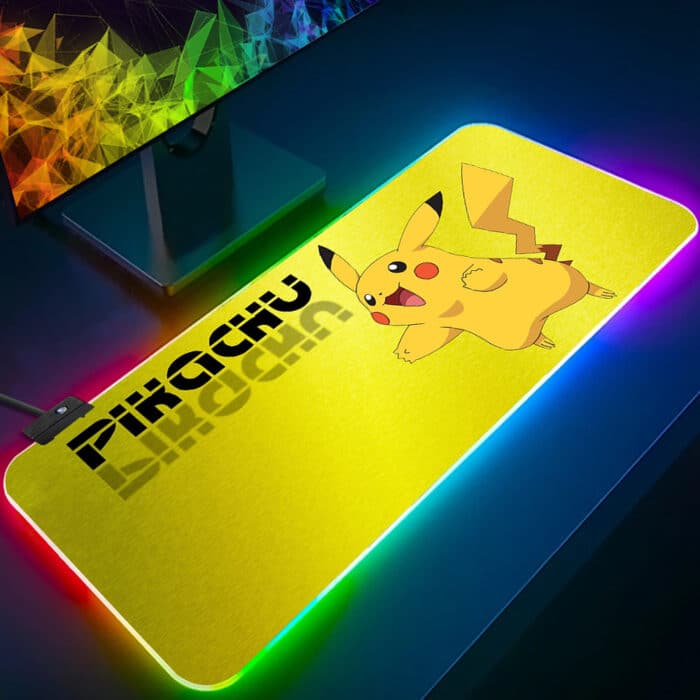 Tapis de Souris LED Pikachu