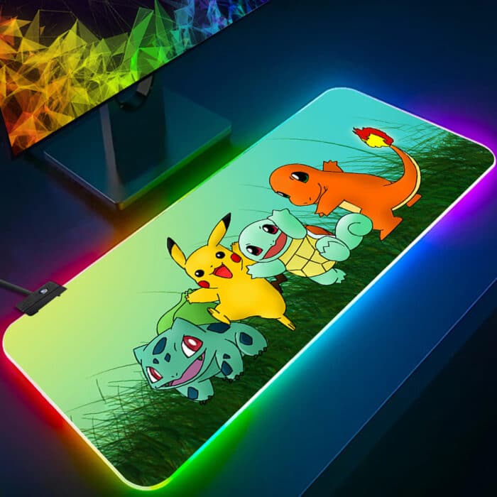 Tapis de Souris LED Pokemon 1Ã¨re Generation
