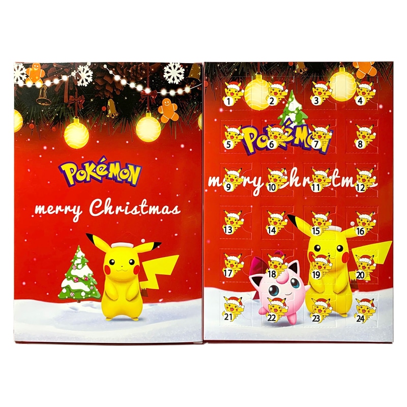 Calendrier de l'Avent Pokemon Pikachu