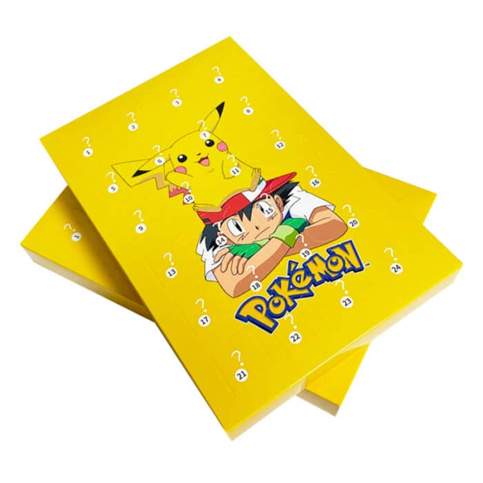 Calendrier de l'Avent Pokemon Sacha et Pikachu