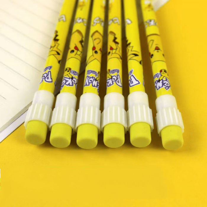 Pack de 12 Crayons Pokemon