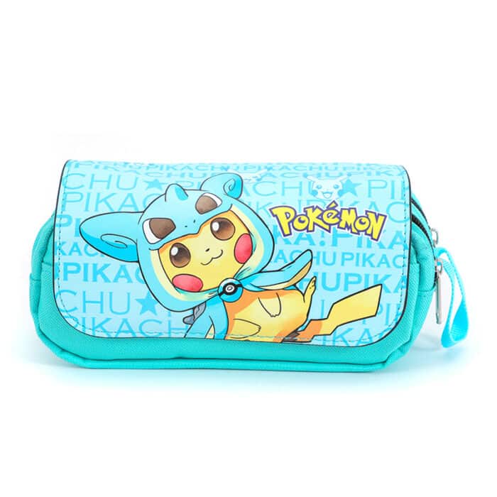 Trousse Pokemon Pikachu Bleu