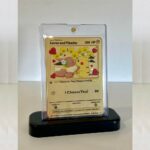 Carte Pokemon Metal Pikachu et Evoli