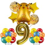 DeÌcorations dâ€™anniversaire PokeÌmon pour enfants 9
