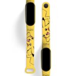 Montre eÌlectronique PokeÌmon Pikachu jaune