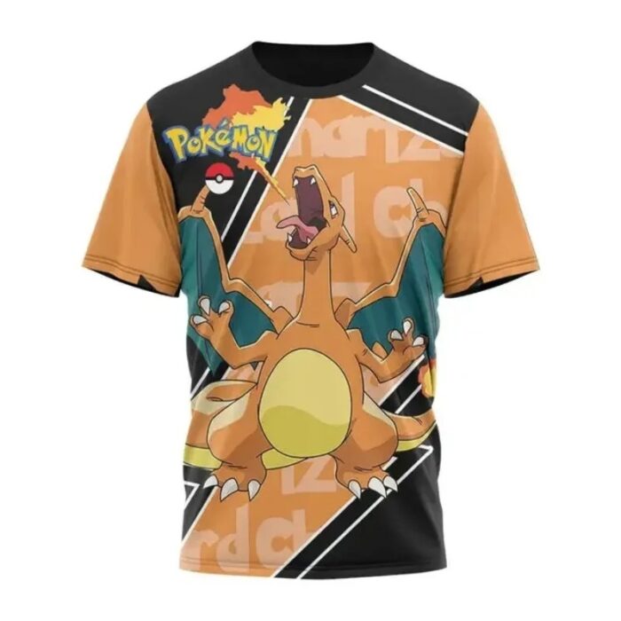 T Shirt PokeÌmon Dracaufeu Collection 2024