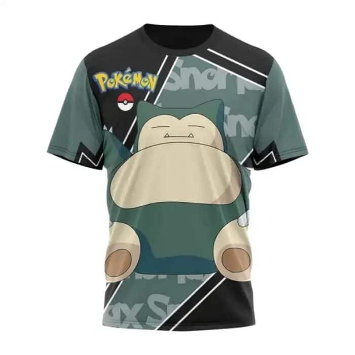 T Shirt PokeÌmon Ronflex Collection 2024